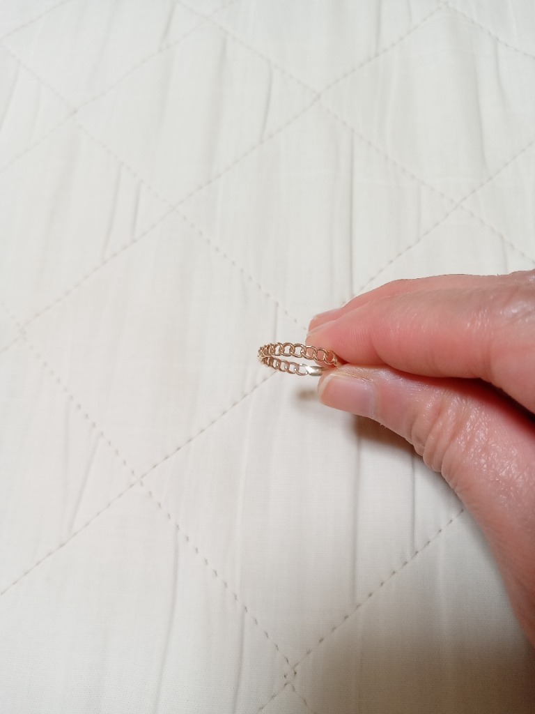 Jewel closet by L&Co. 指輪 リング K10 チェーン リング レディース