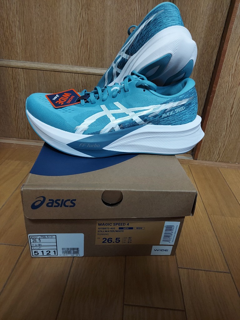ASICS（アシックス） MAGIC SPEED 4 WIDE 1011B873 メンズ 陸上
