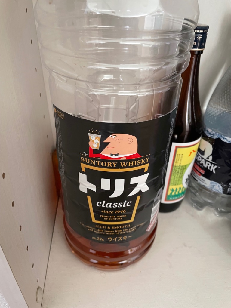 トリス ウイスキー 4L 4本 国産ウイスキー whisky ペットボトル 大容量