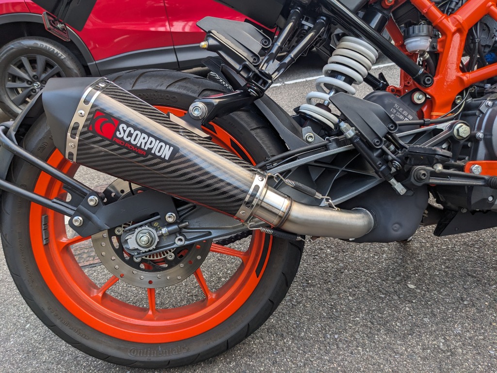 KTM 390DUKE 250Duke 125Duke 2021-2023 スコーピオン スリップオン