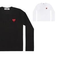 PLAY COMME des GARCONS プレイ コム デ ギャルソン 長袖Tシャツ 赤