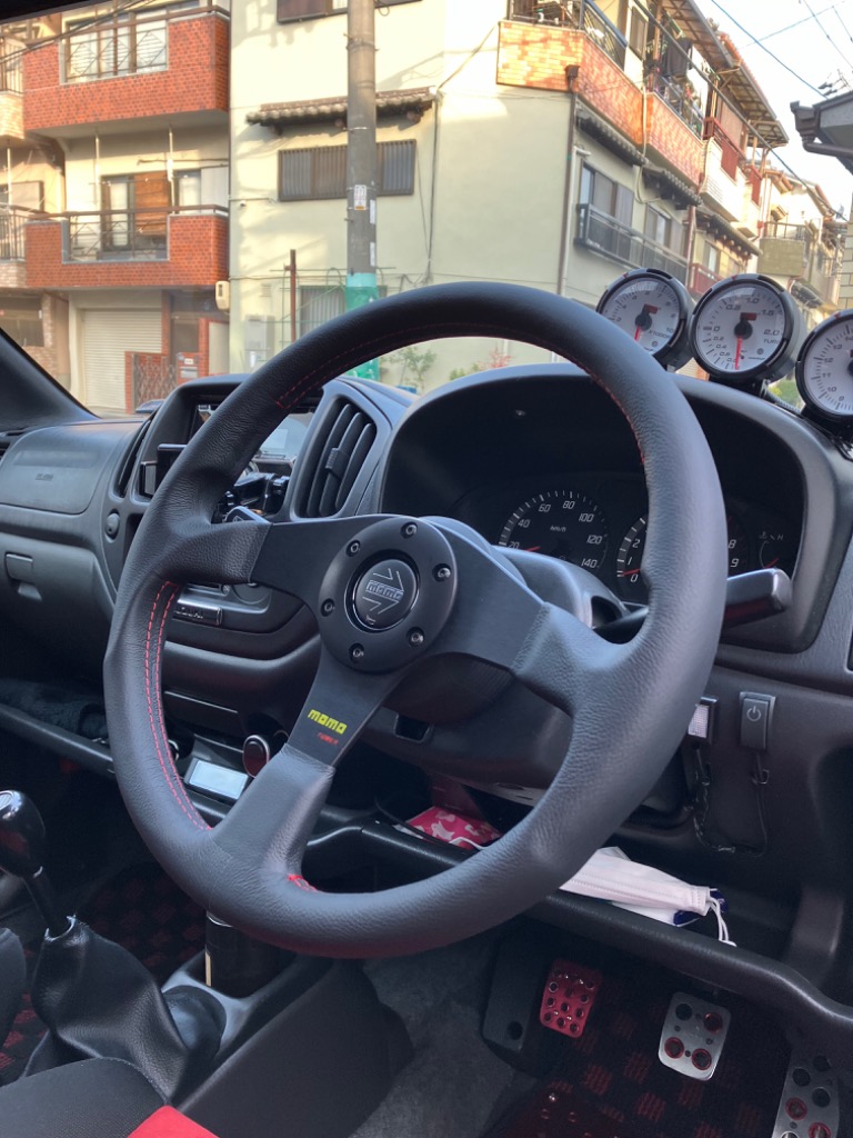 MOMO（モモ） 日本正規品 ステアリング TUNER(Black spOKe) 35φ