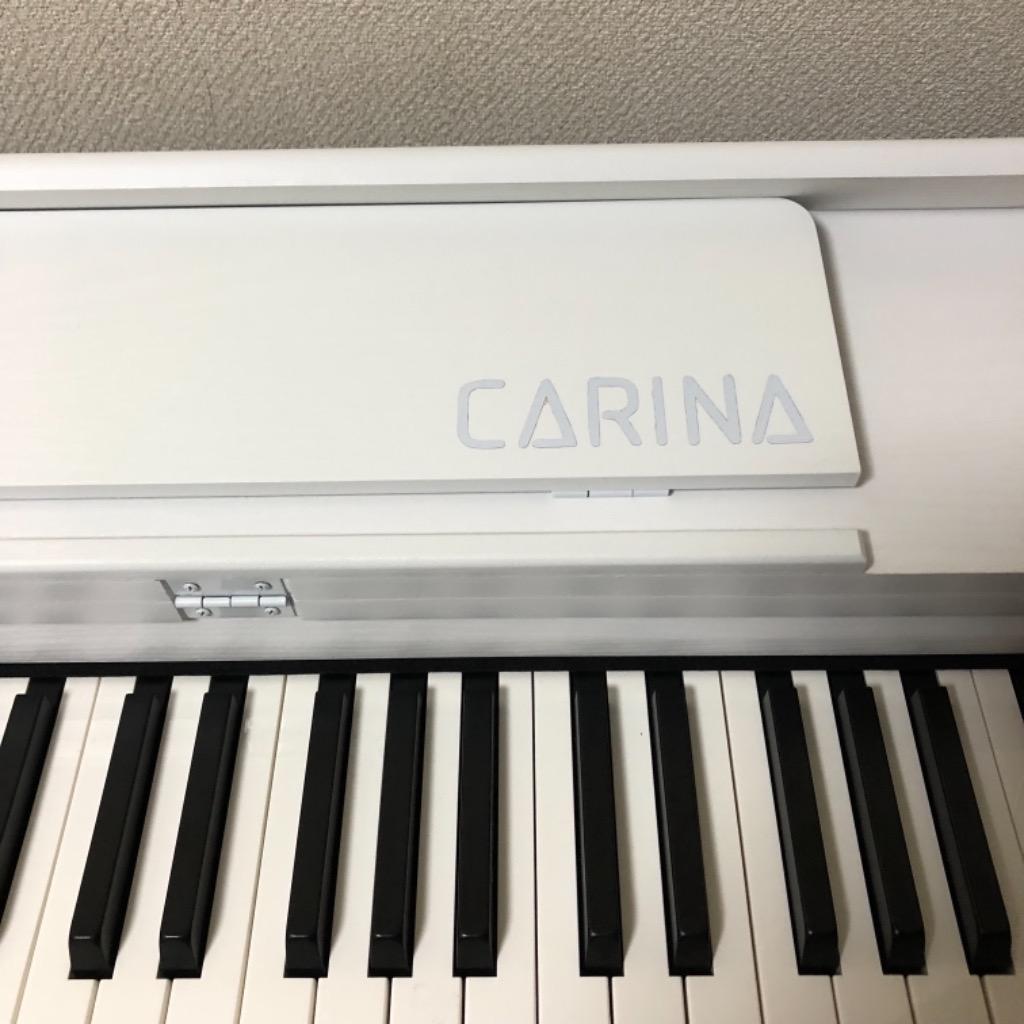 Carina 88鍵盤 ハンマーアクション 電子ピアノ LUP-0088（ブラック
