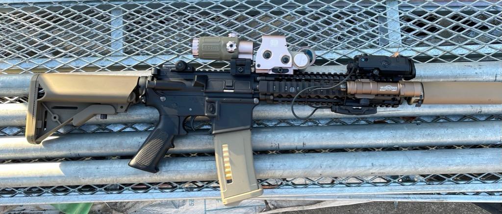 Airsoft Artisan SFタイプ SOCOM556-RCサプレッサー/WARCOMPフラッシュ
