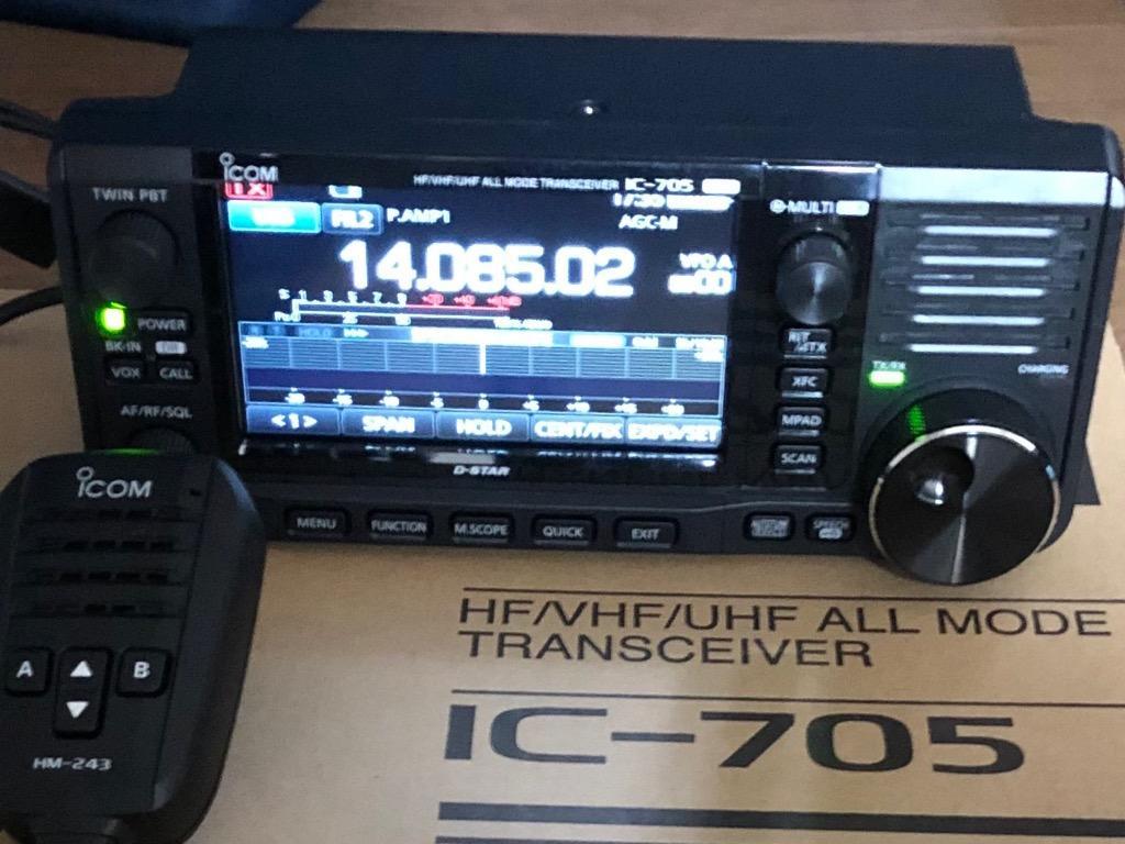 ICOM（アイコム） IC-705 HF/50,144,430MHzオールモードアマチュア無線