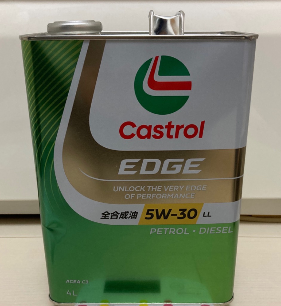 Castrol（カストロール） エンジンオイル エッジ 5W-30 LL 1缶 4L
