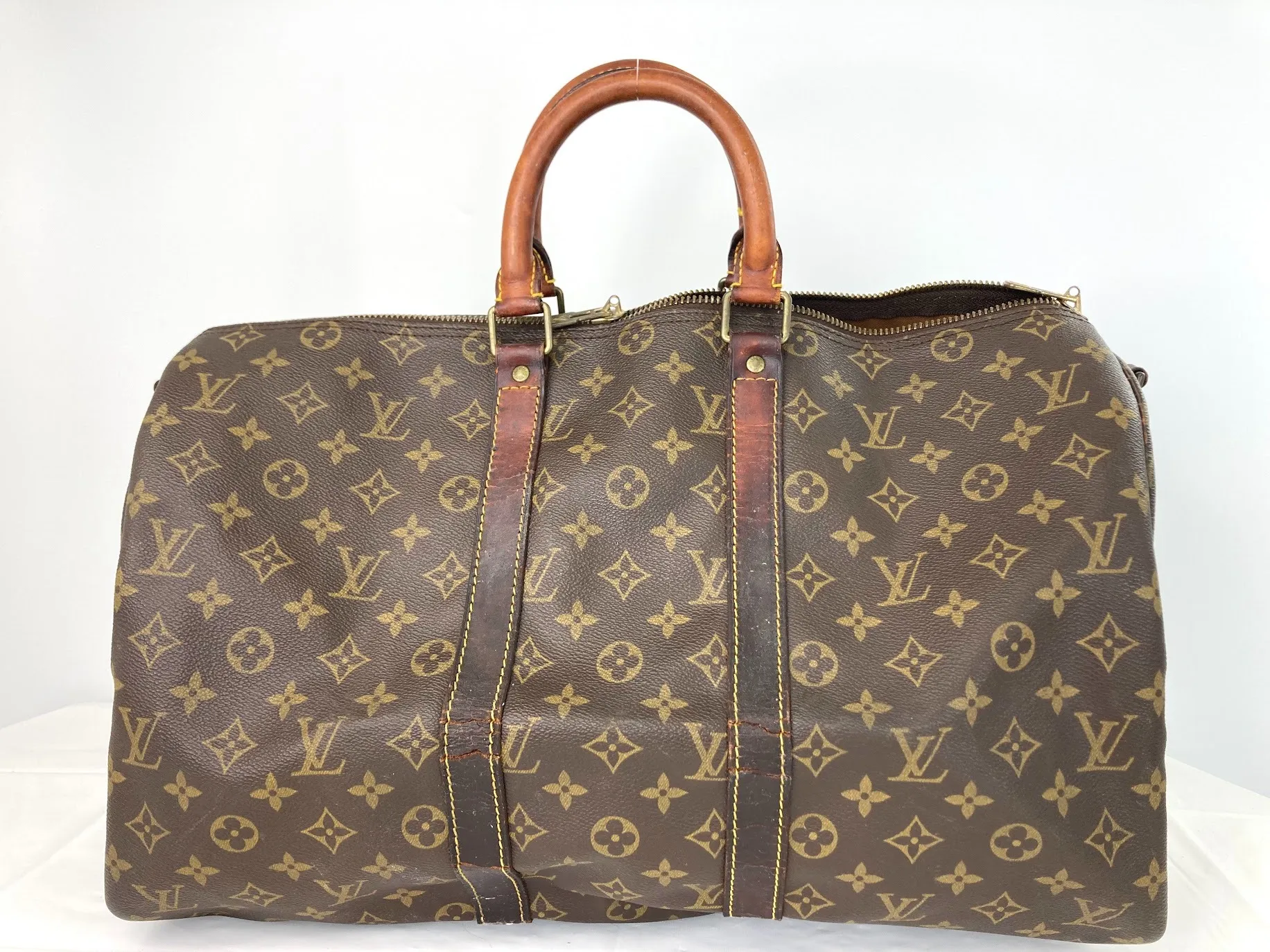 LOUIS VUITTON／ルイヴィトン キーポル ボストンバッグ 修理実績
