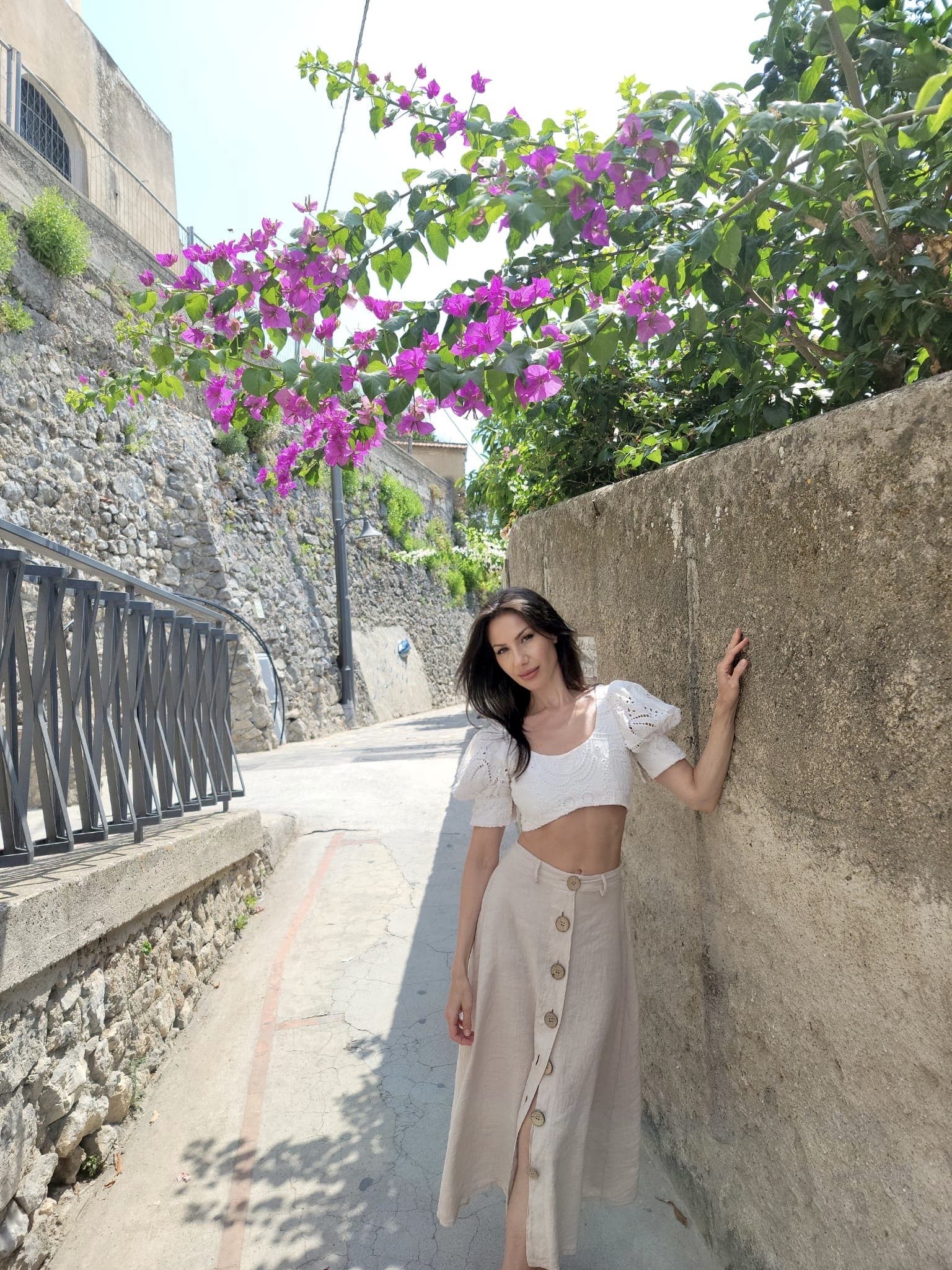 Sheer White Peasant Blouse by Louna | Rent the Runway