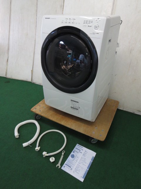 楽天市場】シャープ SHARP ドラム式洗濯乾燥機 ES-H10F-WR | 価格比較