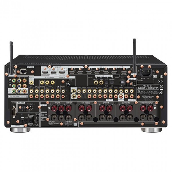 Pioneer SC-LX59 9.2 Channel AV Receiver with Dolby Atmos, Black at