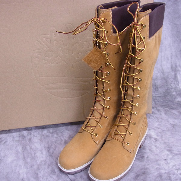 Timberland/ティンバーランド レディース レースアップロングブーツ