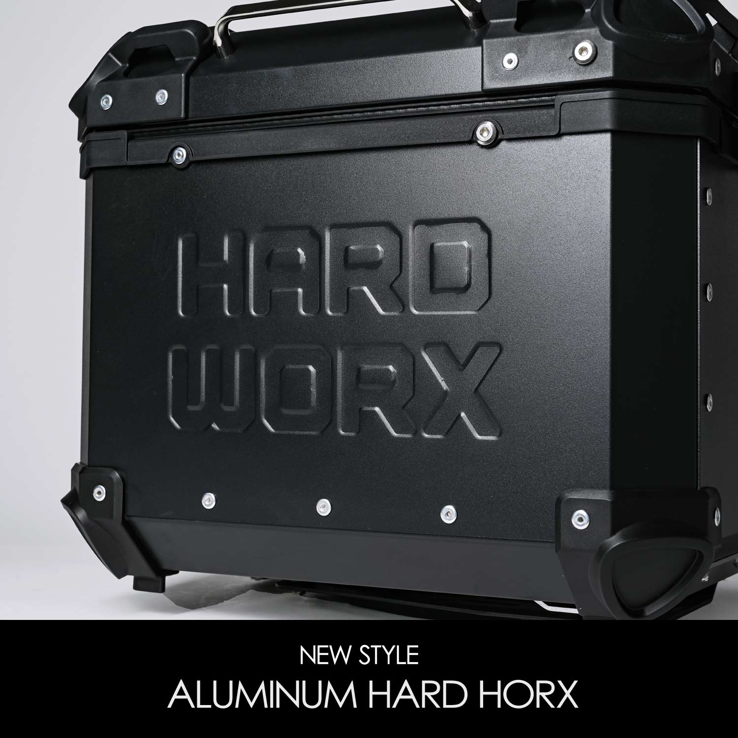 HARD WORX バイク用 アルミトップケース 45L HXNE45 | バイク用品はRIDEZ