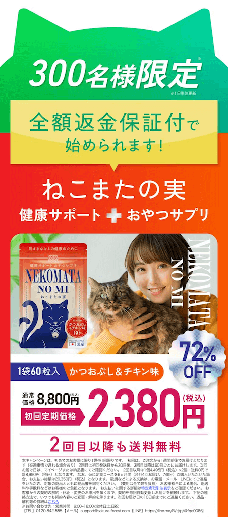 ねこまたの実」って知ってる？｜リュックと愉快な仲間たちブログ