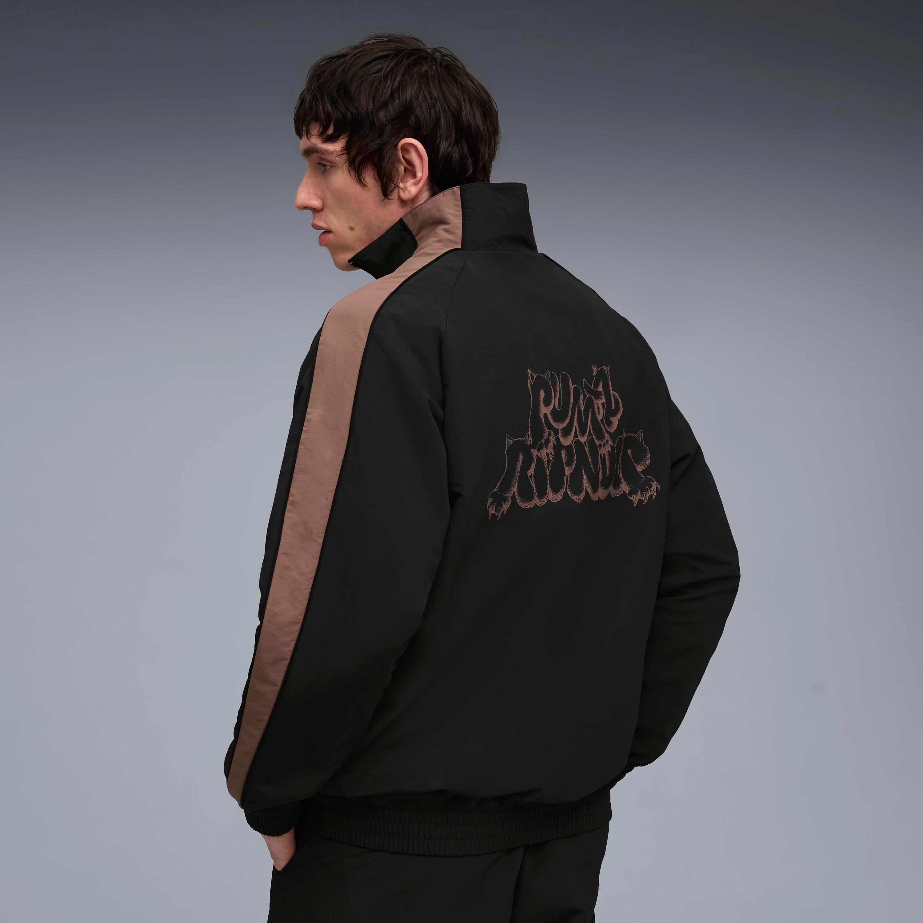 RIPNDIP X PUMA - T7 Oversized Track Jacket (Puma Black) – RIPNDIP