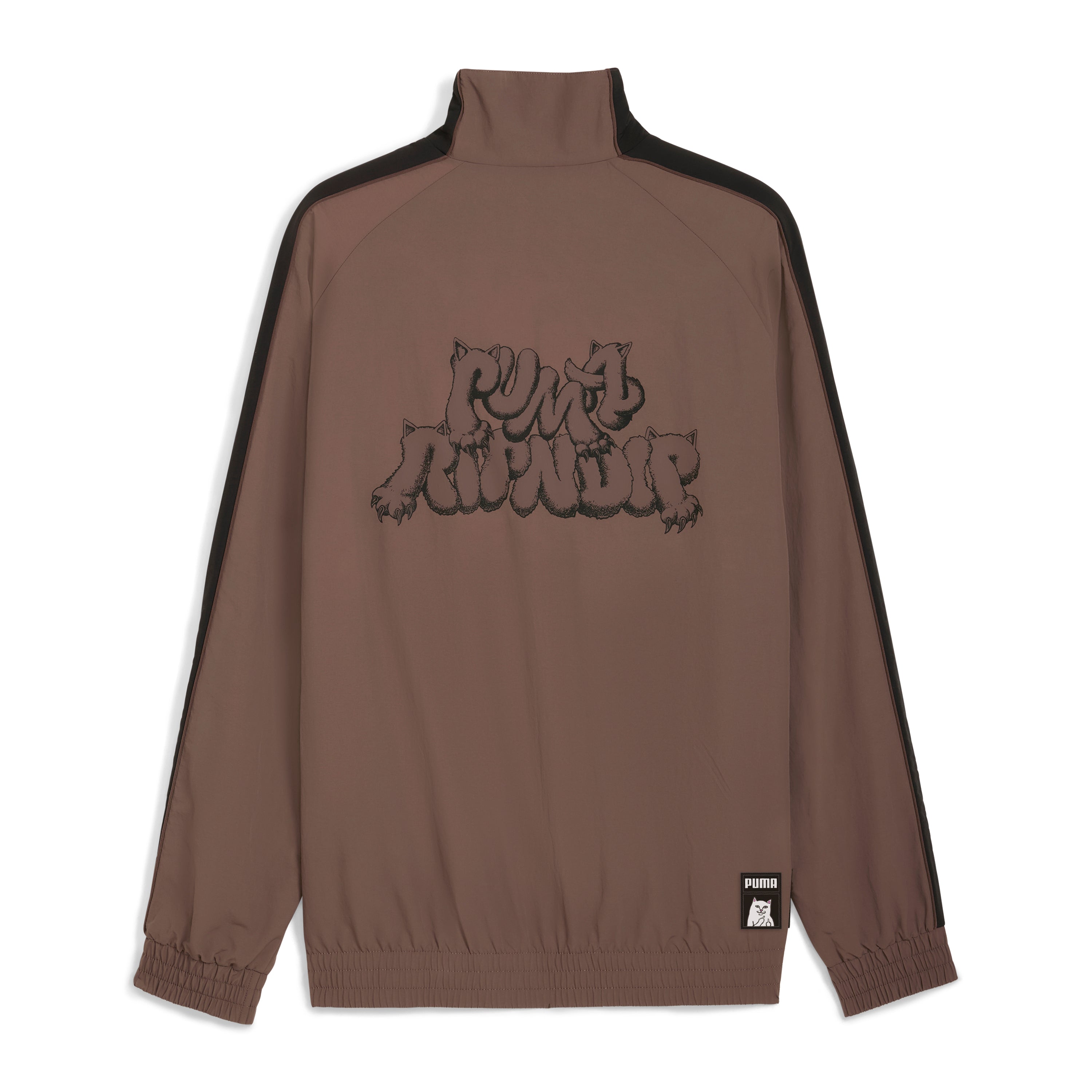 RIPNDIP X PUMA - T7 Oversized Track Jacket (Flat Bronze) – RIPNDIP