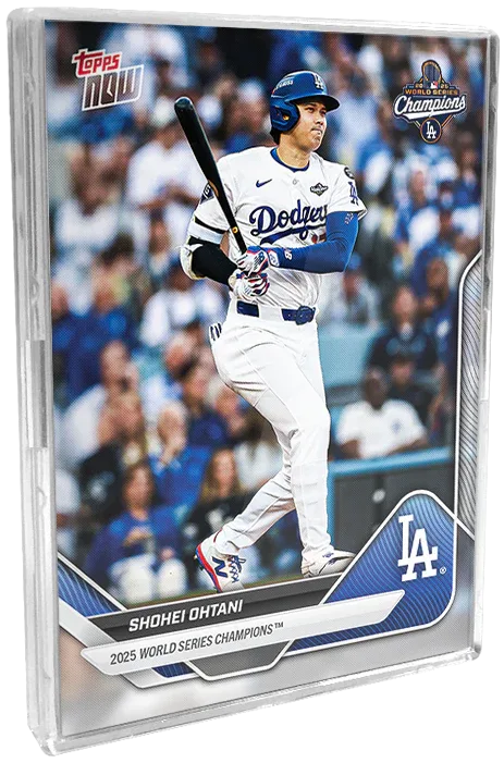 ドジャースのワールドシリーズ優勝を祝おう | Topps NOW® Los Angeles