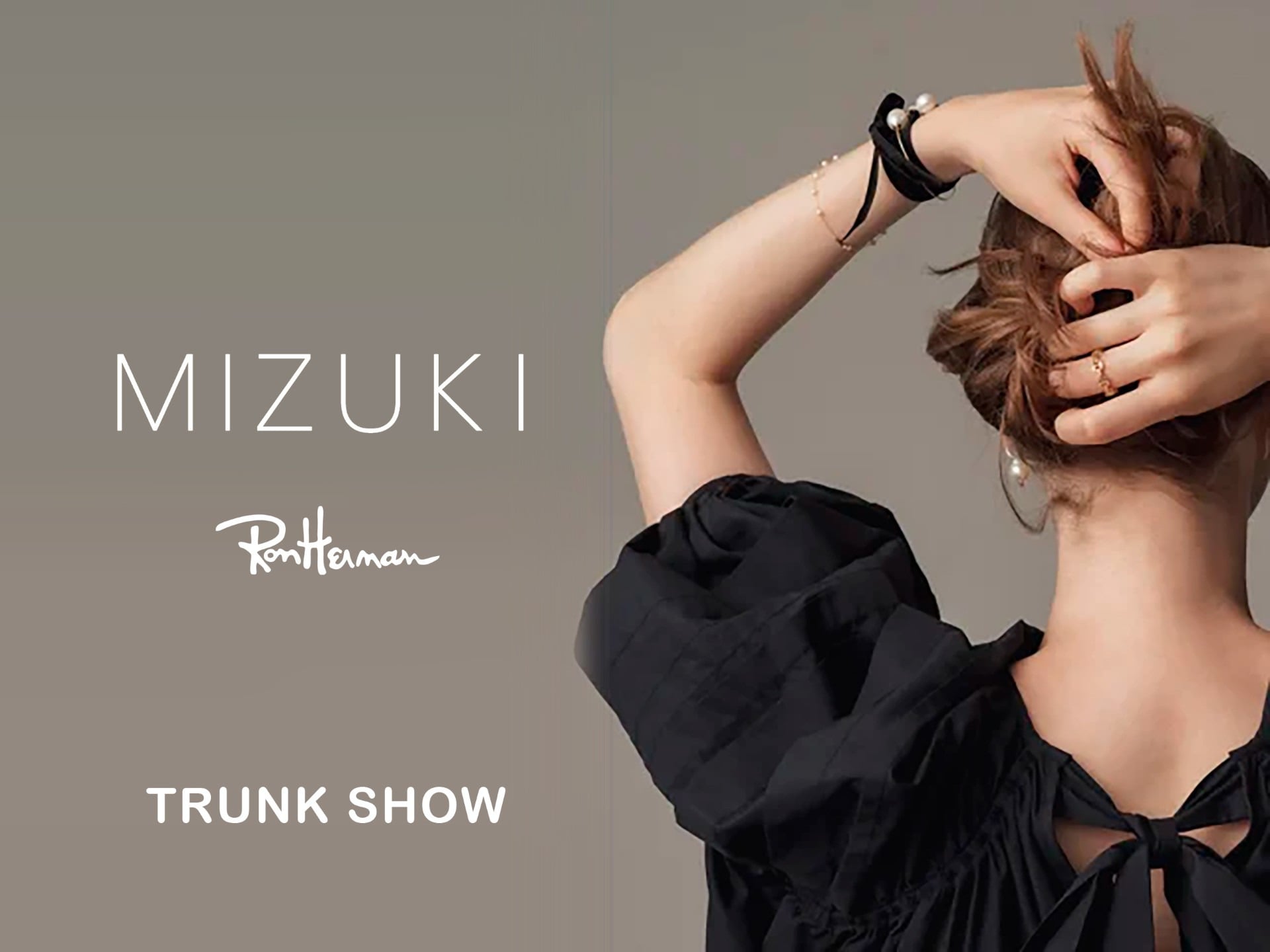 MIZUKI trunk show News｜Ron Herman