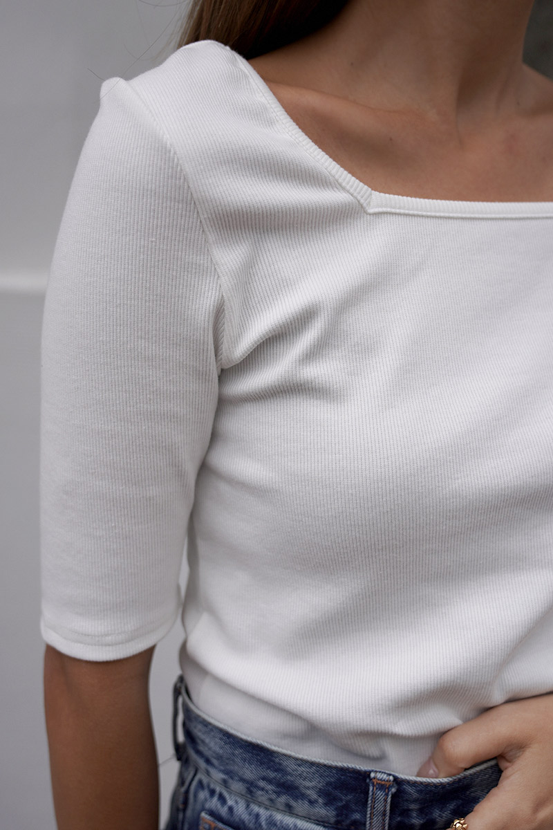 room306 CONTEMPORARY / Square Neck One-shoulder Tops