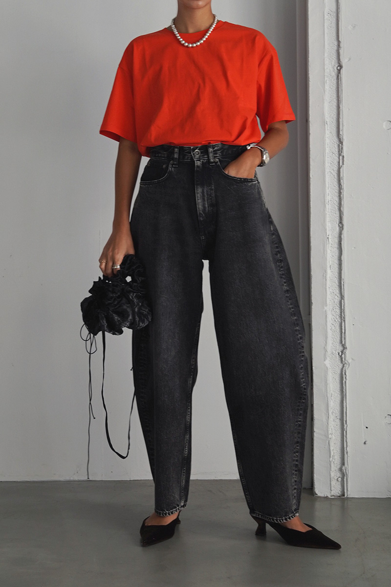 room306 CONTEMPORARY / Curve Black Denim Pants