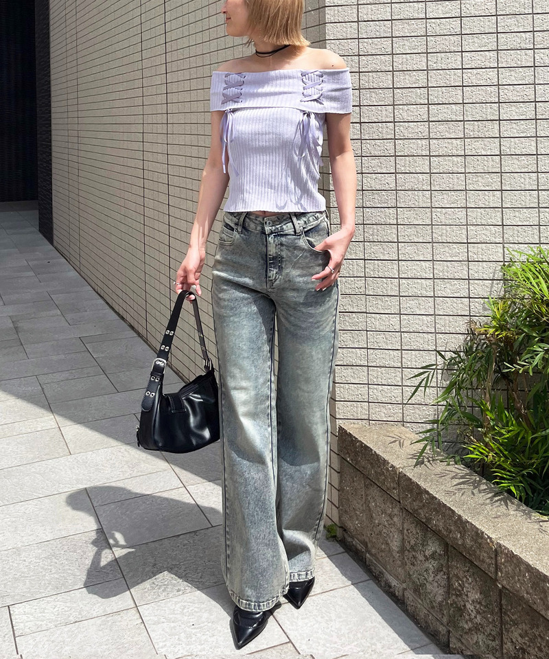 デニムビスチェオールインワン｜SPIRALGIRL スパイラルガール 商品詳細