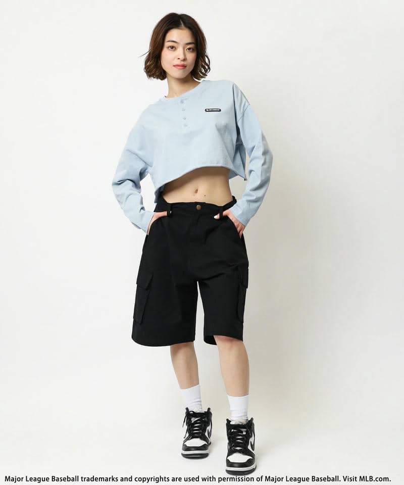 MLB】シリコンワッペンクロップドトップス｜BACK TO THE FIELD バック
