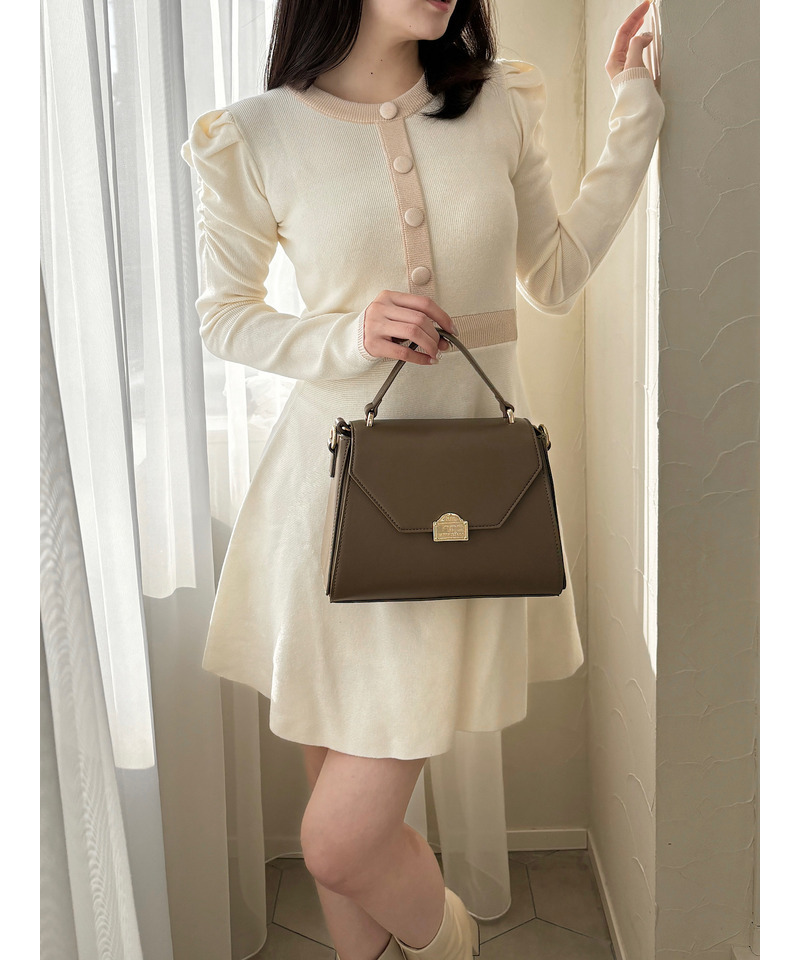 バイカラーミニフレアワンピース｜MIIA ミーア 商品詳細｜ファッション