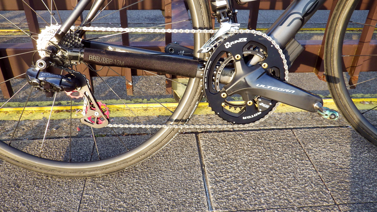 ROTOR Q-Rings（楕円チェーンリング）のファーストインプレッション