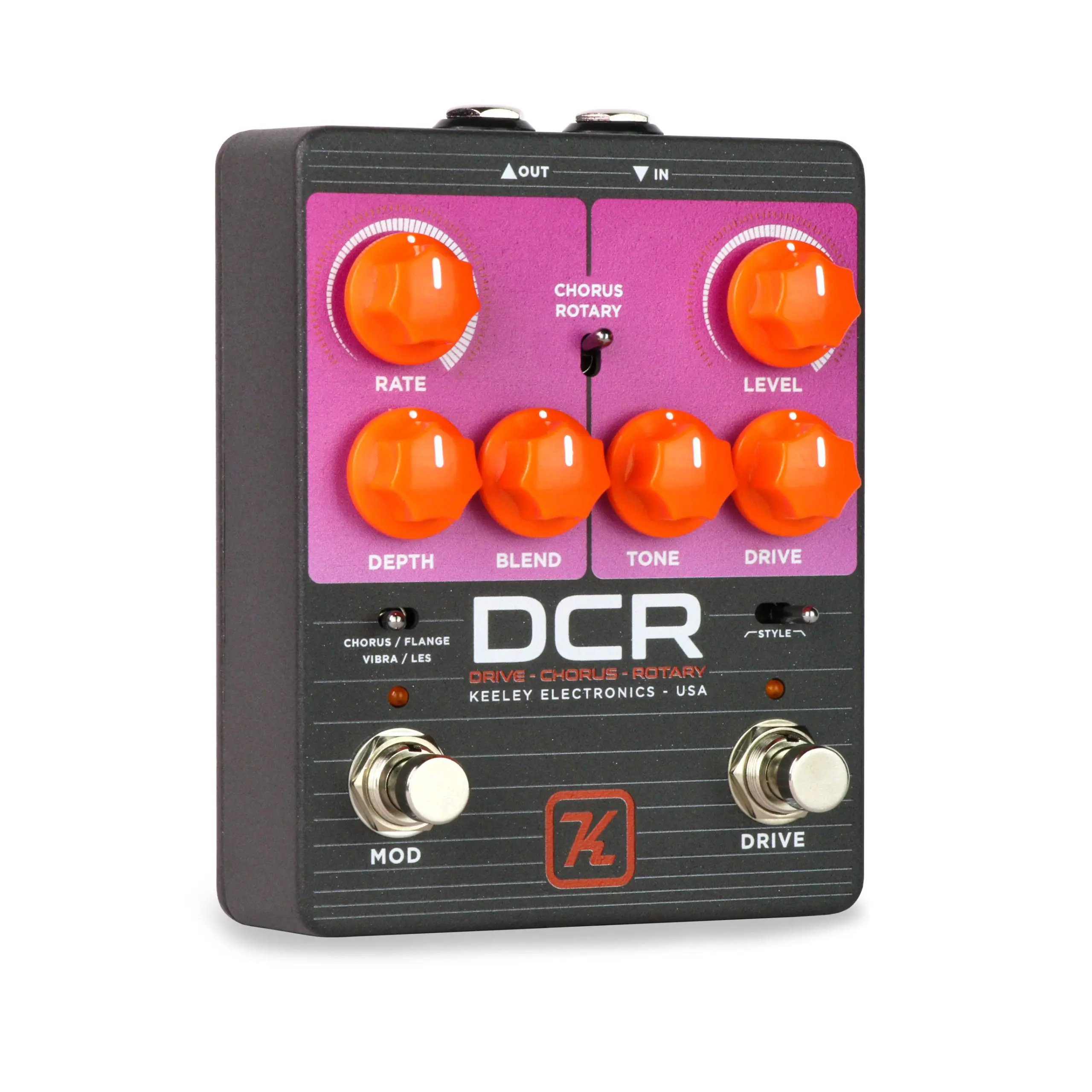 DCR Drive Chorus Rotary - Keeley Electronics Guitar Effects Pedals