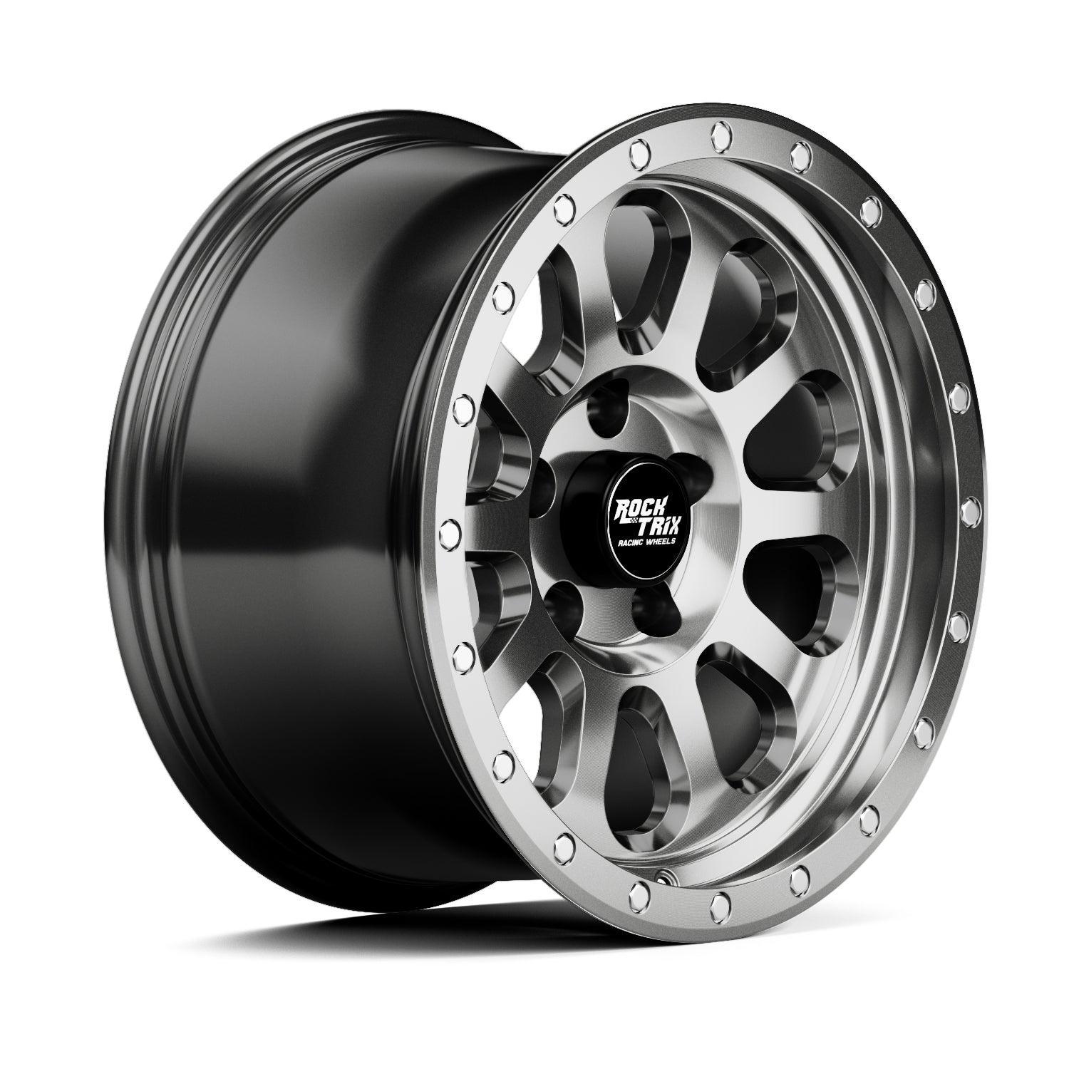 Rocktrix RT111 - Teardrop Multispoke, 17x9 18x9 20x9 Wheels