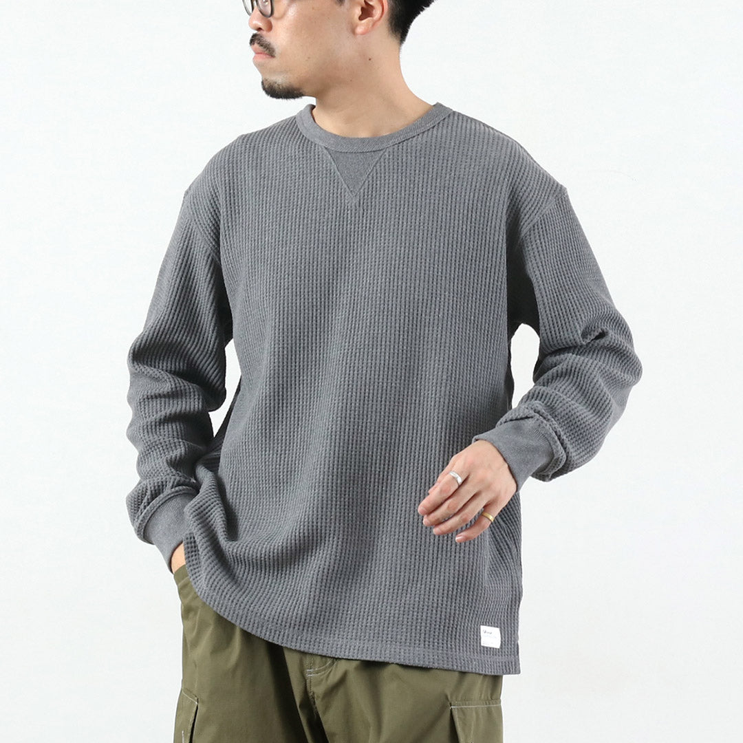 NANGA （ナンガ） エコハイブリッド ワッフル ロングスリーブTシャツ