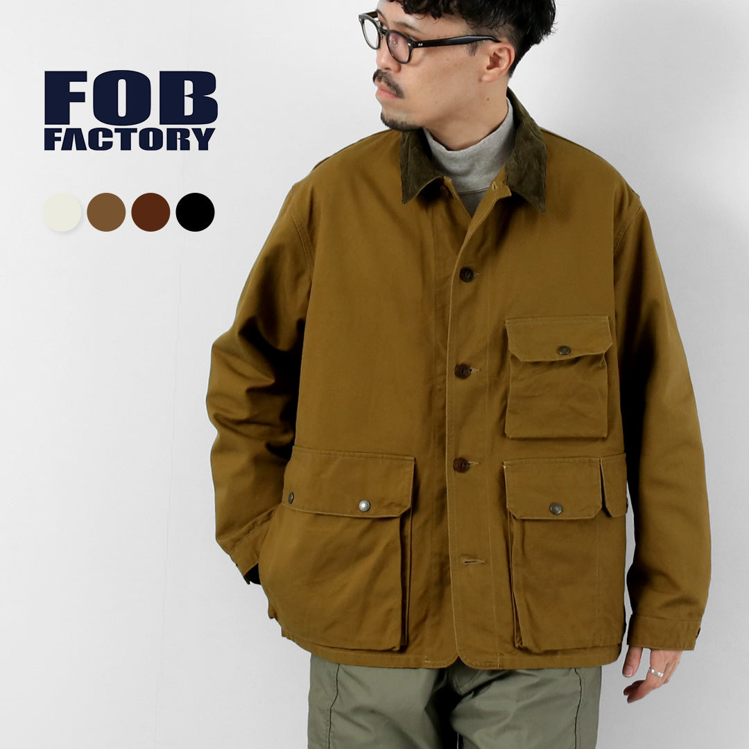 FOB FACTORY（FOBファクトリー） ダック ハンティングジャケット