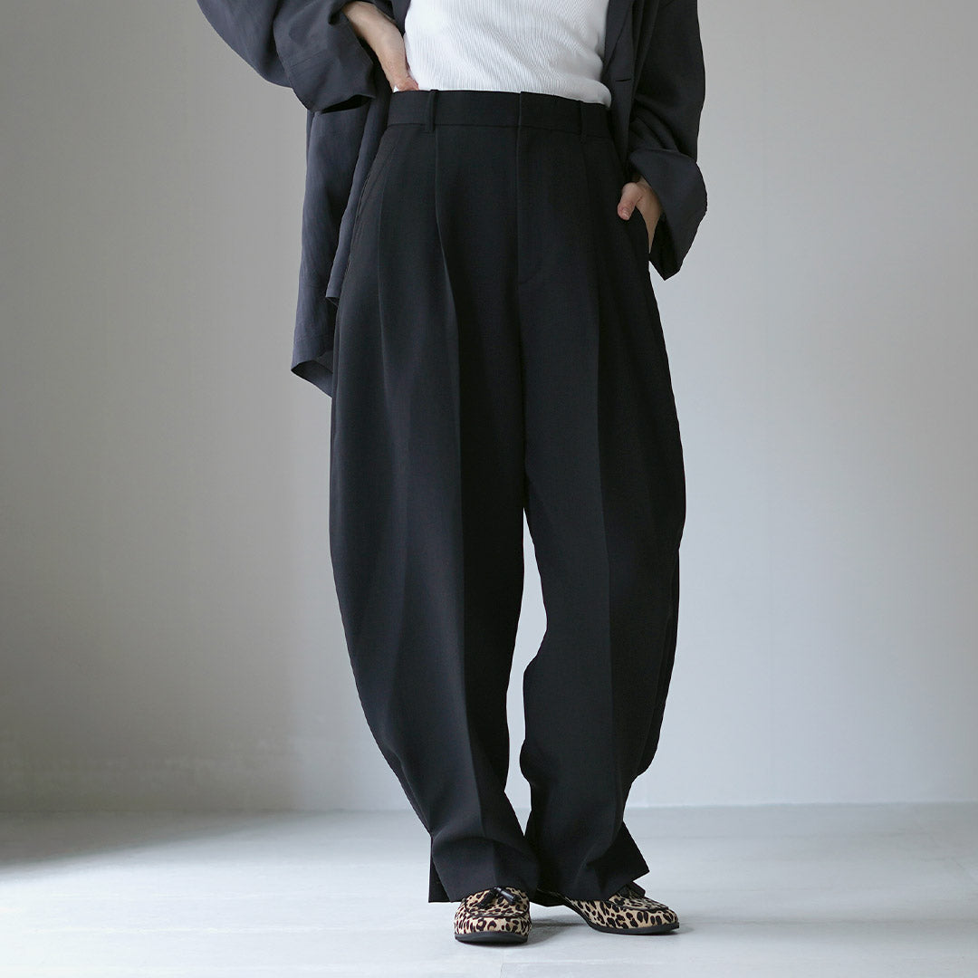 ETRE TOKYO（エトレトウキョウ） サイドヘムタックパンツ 1225420044-0