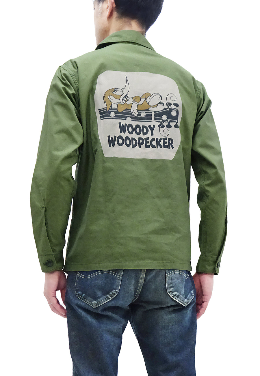 TOYS McCOY Utility Shirt Men's Custom Patched Printed Long Sleeve