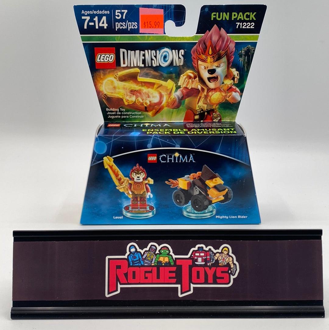 Lego Dimensions Fun Pack 71222 Legends of Chima Laval & Mighty