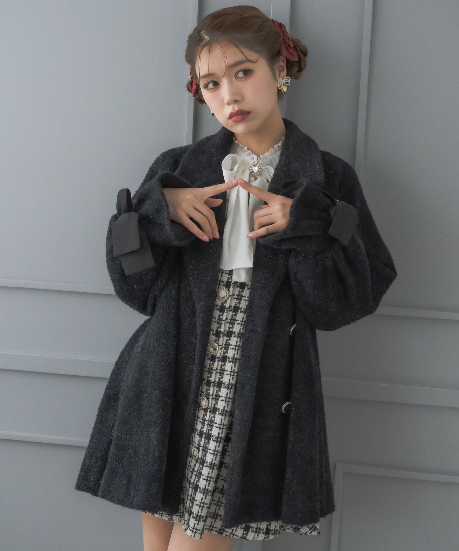 ラメシャギーコート | Rlab store