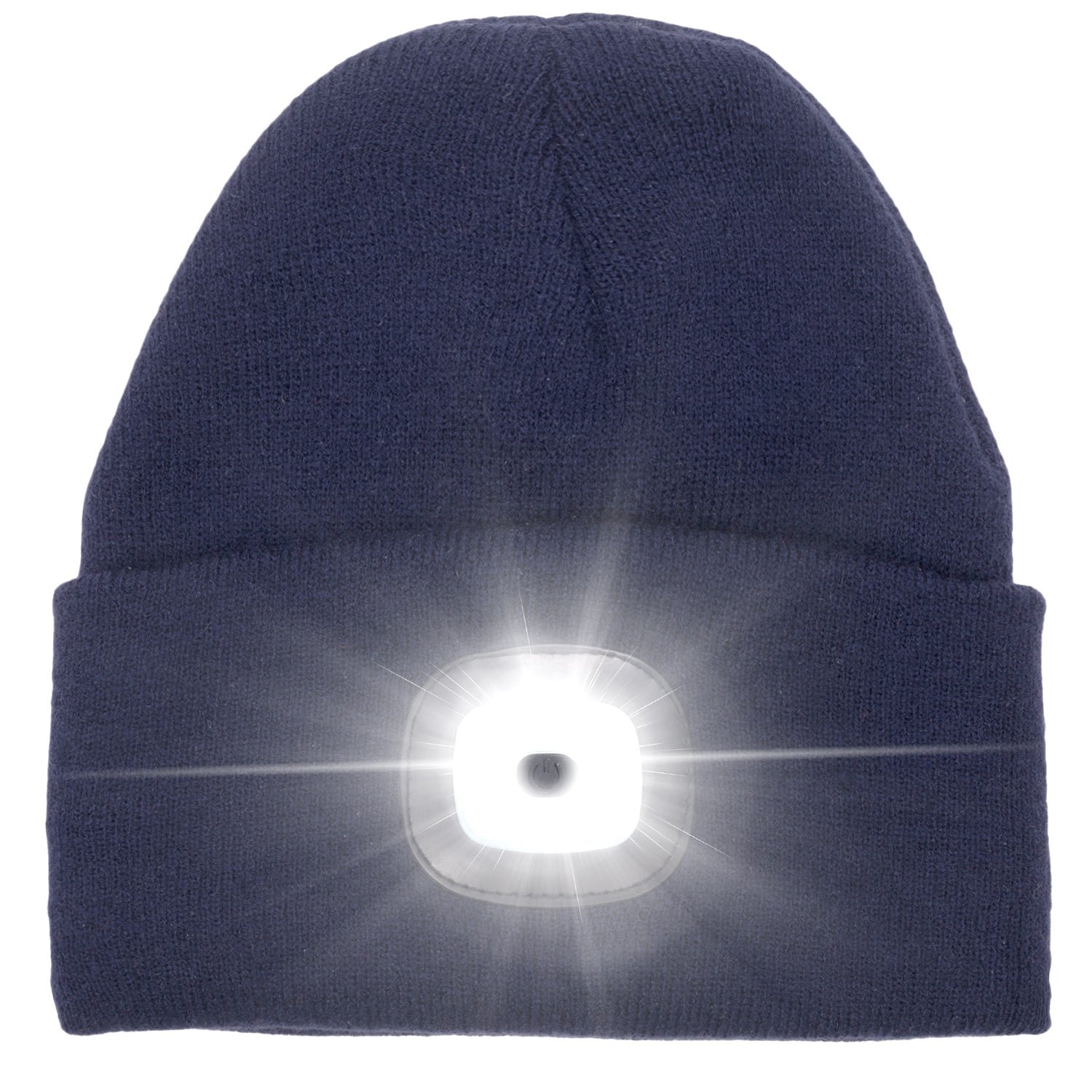 Headlightz® Beanie - Knit - Dark Navy – Roq Innovation