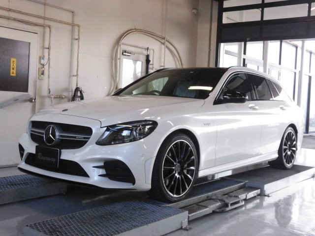 メルセデスベンツ S205 AMG C43 ワゴン VOSSEN HF-4T 20インチ タイヤ
