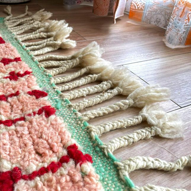 モロッコ発！世界に1枚だけのヴィンテージカーペット・ラグ『ボシャル