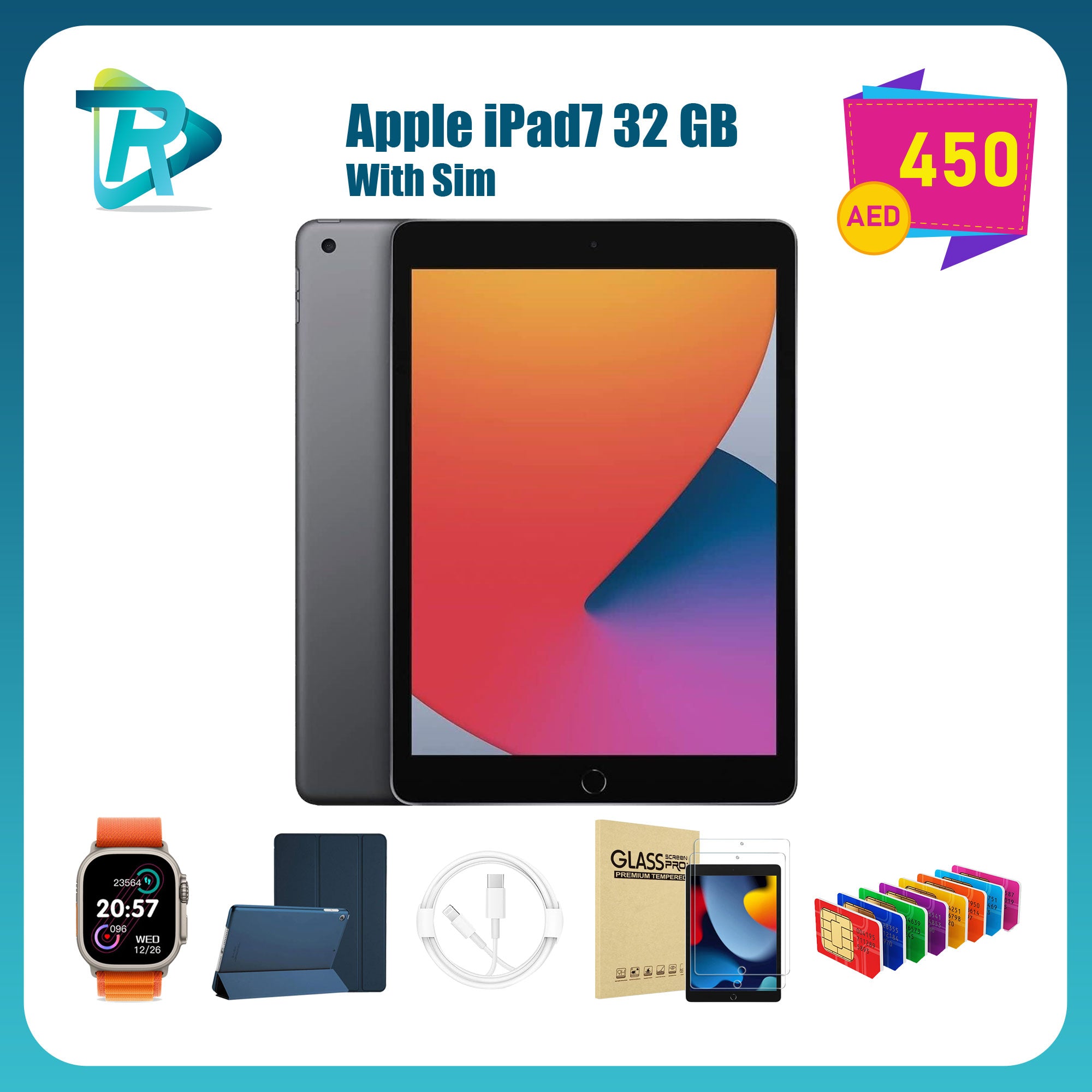 Apple iPad 7th Generation Wi-Fi - Sim – Ruqaya Electronics