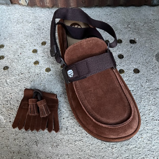SHAKA MOC MULE TASSEL SUEDE SK-296 の通販なら【正規取扱店】RUSTY