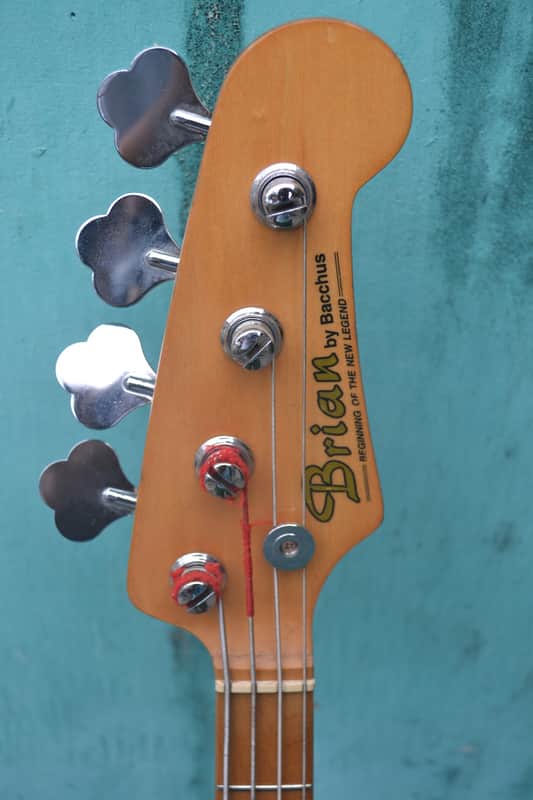 Brian by Bacchus Jazz Bass 90's Rare Japan | Reverb
