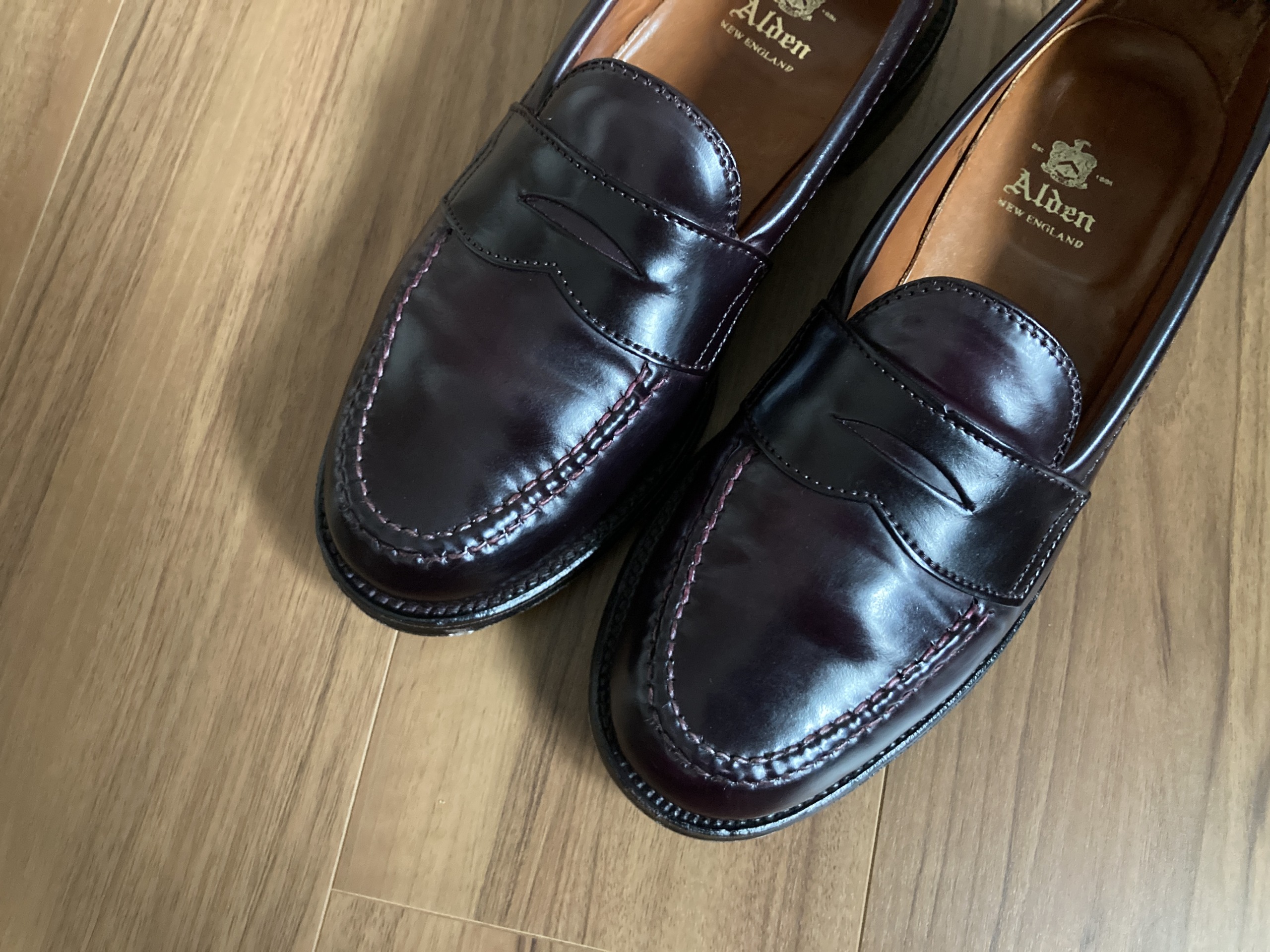 オールデン コードバンローファー #986（Alden）―― 1年1ヶ月47回履いて