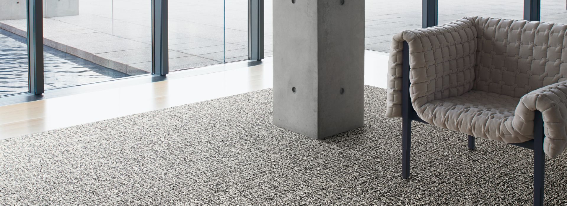WW890: World Woven Collection Carpet Tile by Interface