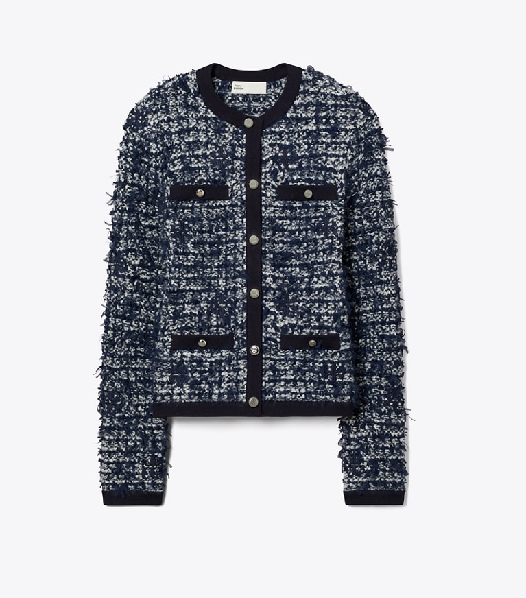 ケンドラ ツイード カーディガン: レディース セーター | Tory Burch JP