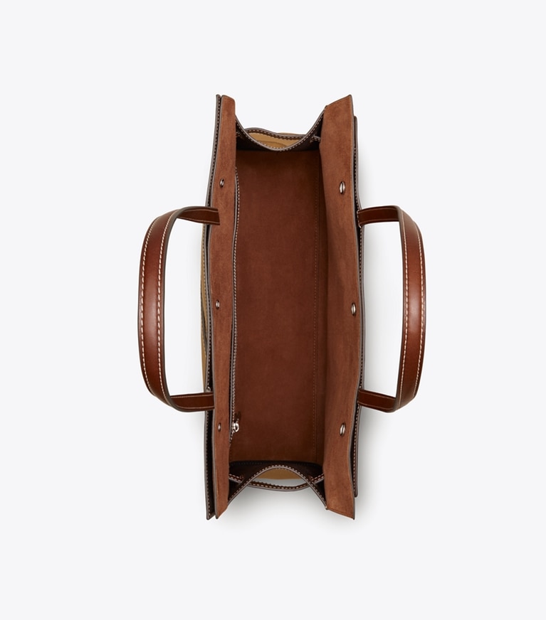 Lee Radziwill Canvas Tote: Women's Designer Satchels | Tory Burch