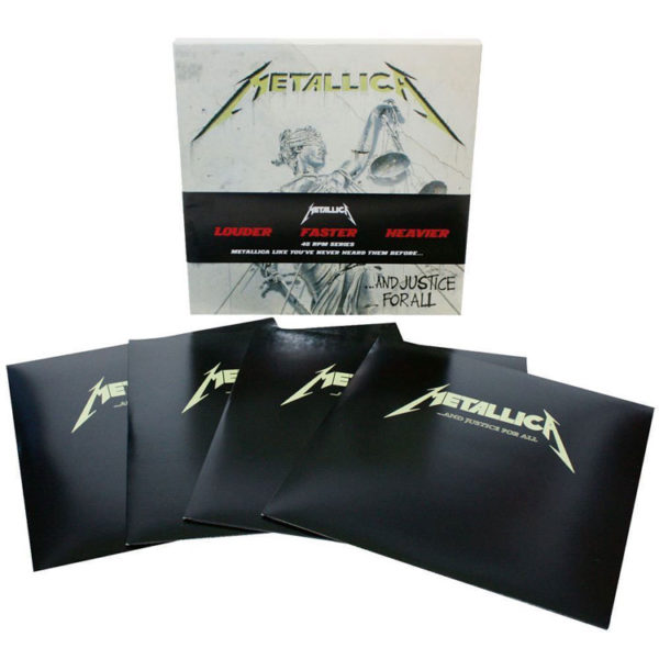 Metallica – “…And Justice For All” 4LP Box Set | Buy Heavy Metal +