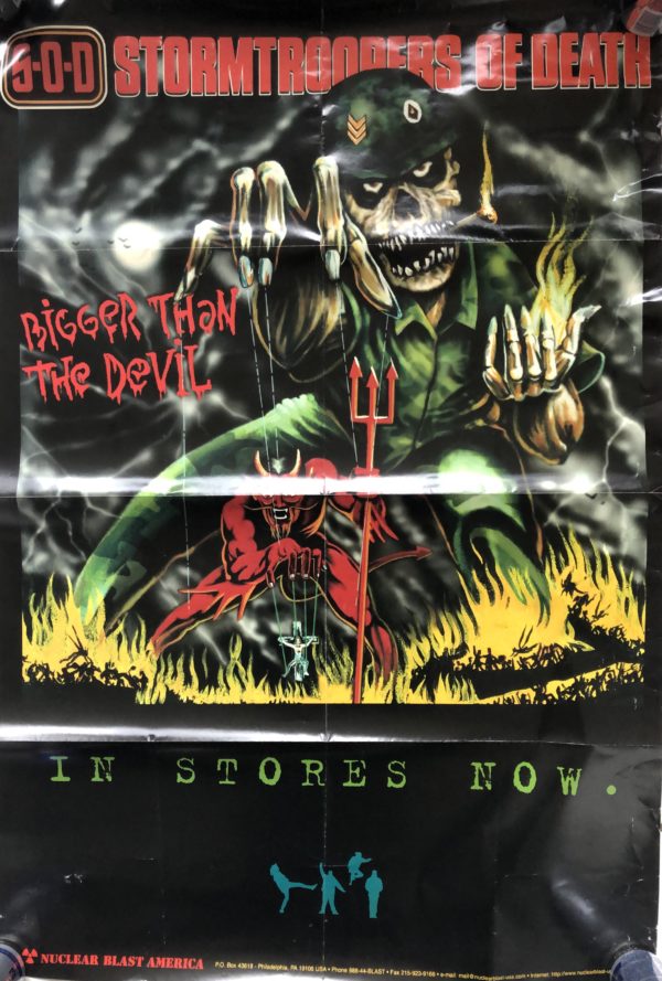 S.O.D. (Stormtroopers of Death) – “Bigger Than The Devil” album