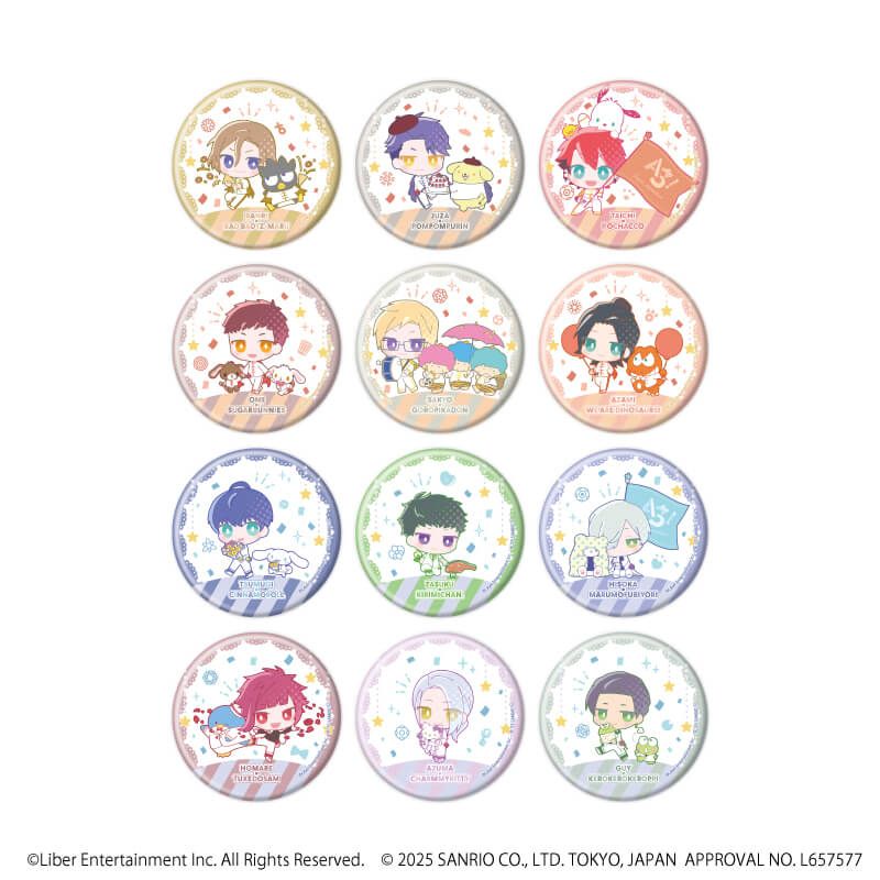 A3!×Sanrio characters｜缶バッジ「A3!×Sanrio characters」08/A＆W