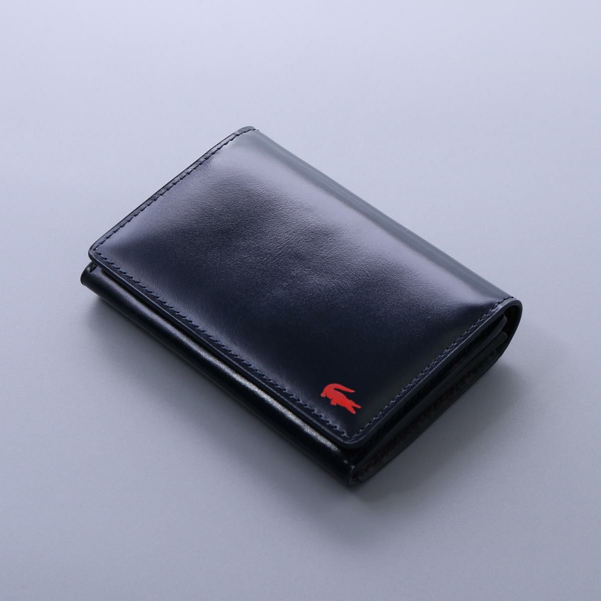 ラコステ 名刺入れ メンズプレミアム NH1103K LACOSTE カードケース