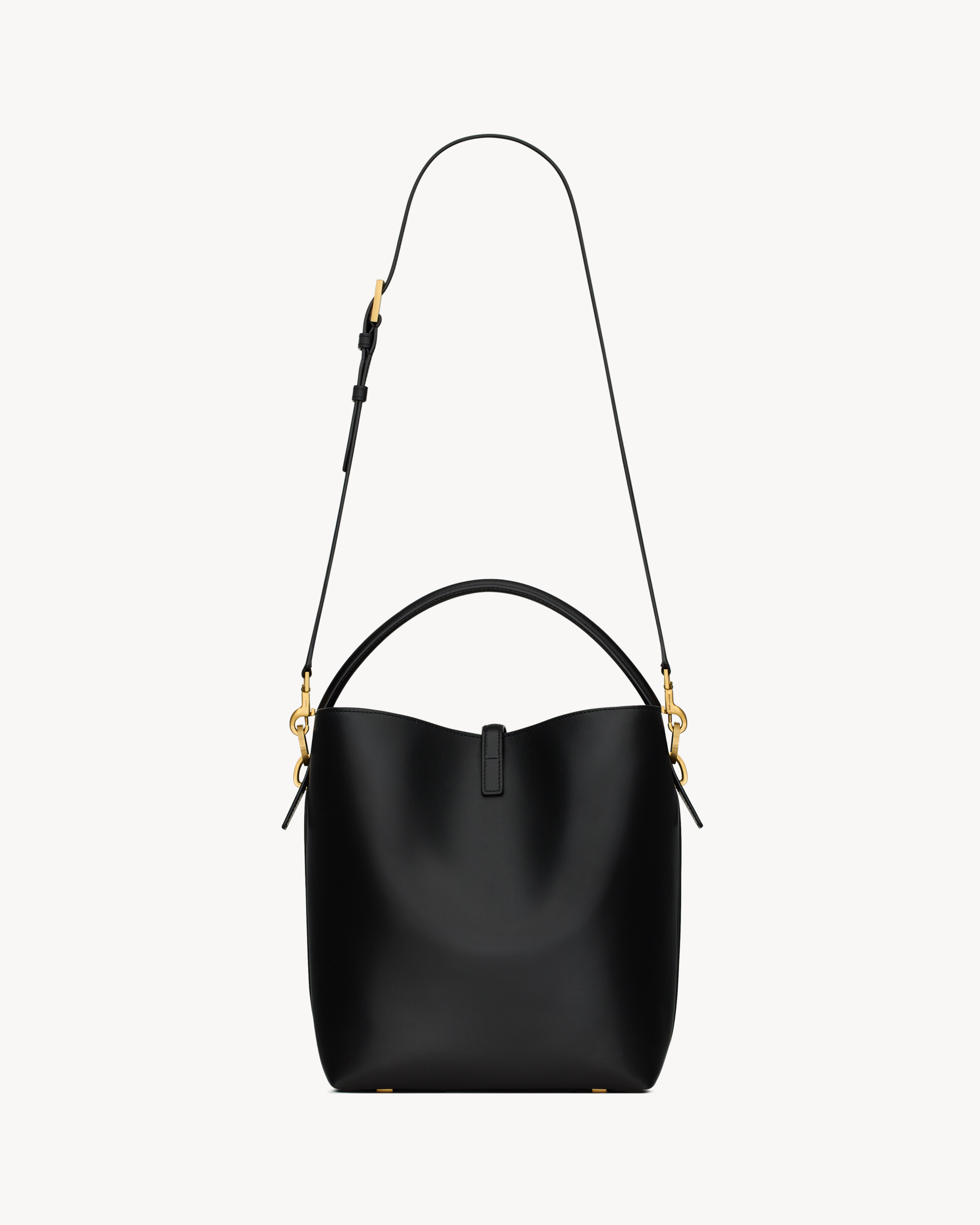 Le 37 in shiny leather in Black | Saint Laurent | YSL EN-SG